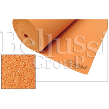 Gelber Silikonschaum 130 cm x 6 mm