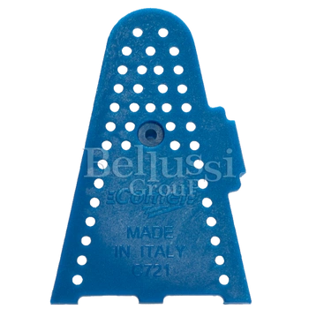 Rear cover for iron — blue cable cap for Comel 721 PAB / GAB