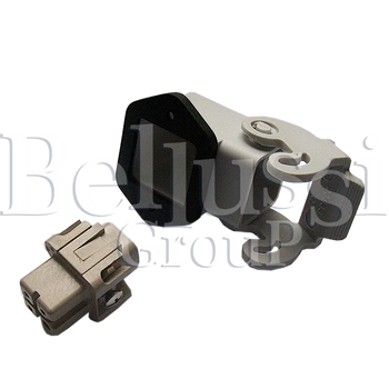 Angular socket, 4-pins 