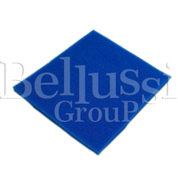 Pianka poliamidowa silikonowana niebieska o grubości 7 mm i szerokości 130 cm