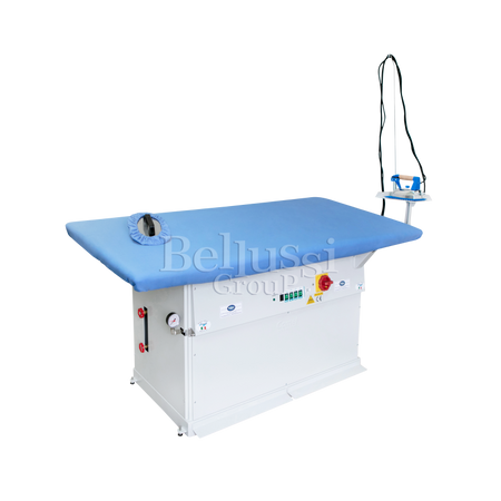 Table à repasser avec vapeur pour stabilisation des tricots Comel MP/F/PV 200x100
