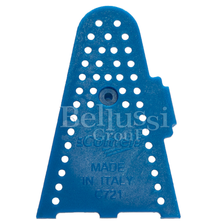 Rear cover for iron — blue cable cap for Comel 721 PAB / GAB