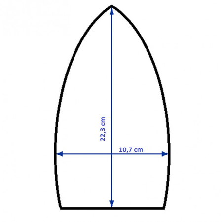 Teflon taldrik Veit HP 2003 triikraua jaoks