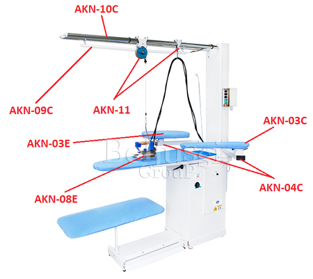 Universal ironing table BR/A-S