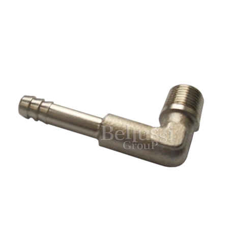 Угловой соединитель 1/8" для подошвы утюга и парового шланга