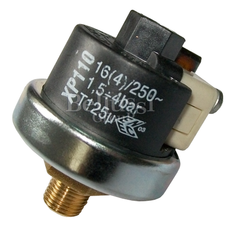 Czujnik ciśnienia Mater XP11 1/8” 1,5–4 bar — presostat do wytwornic pary i stołów prasowalniczych Battistella