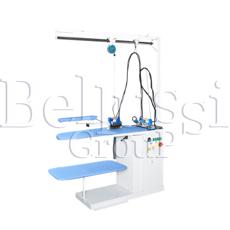 Ironing table with a 7L steam generator and suction FR/F