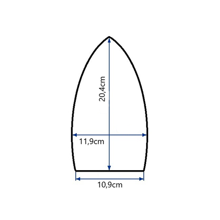 Teflon shoe with ferrule