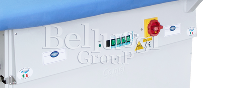 Table à repasser avec vapeur pour stabilisation des tricots Comel MP/F/PV 200x100