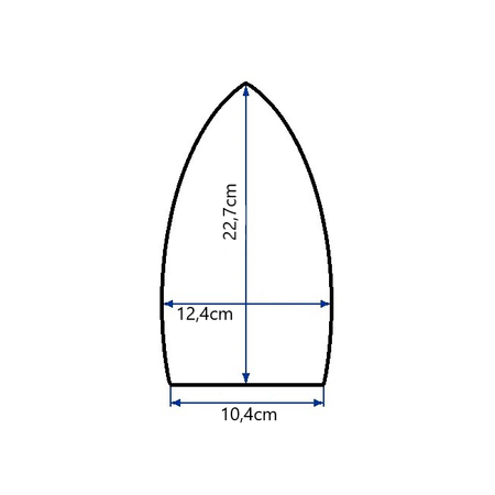 Teflon foot for steam iron  for Silter STB-200 iron 