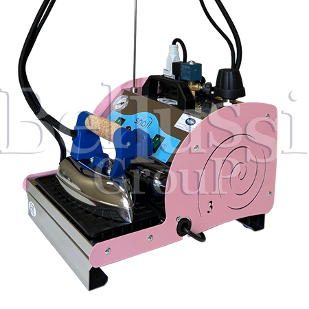 Snail 3 ånggenerator - ljusrosa