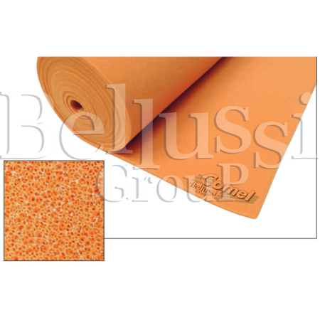 Gelber Silikonschaum 130 cm x 6 mm