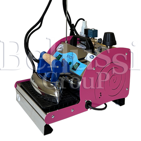 Comel Snail 3 dampgenerator - mørk rosa