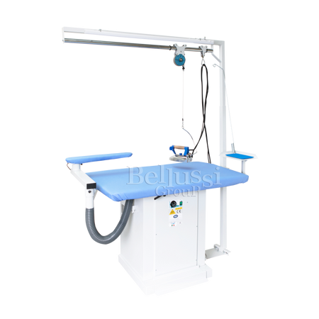 MP/A-B table à repasser rectangulaire avec connexion pour 2 repasseuses