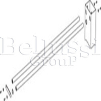 Bras de suspension en fer pour tables BR/A-S, BR/A-RS
