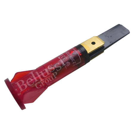 Signální červené světlo