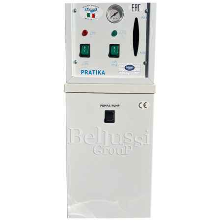 Poloaautomatický parný generátor Pratika CMP s obehovým čerpadlom