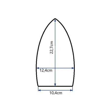 Teflonsåleplate for Silter STB-200 strykejern