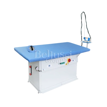 Strijktafel met stoom voor stabilisatie van breigoed Comel MP/F/PV 200x100